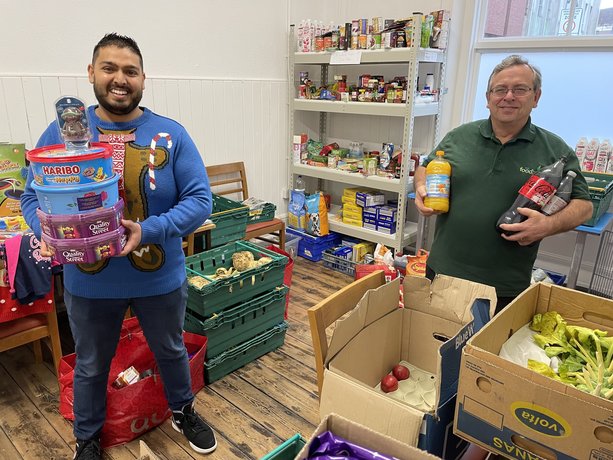 Food bank hopes building society donation will trigger further support