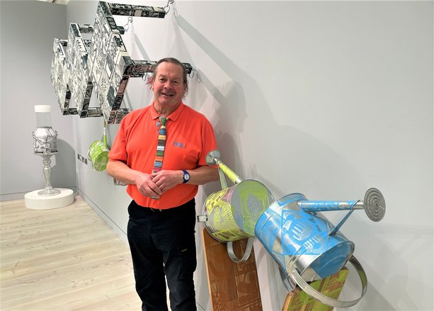 Gallery gets back to work with cosmic collection of sculpture and printmaking