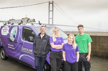 East Yorkshire-based rural broadband provider Quickline has won a £120m contract 
