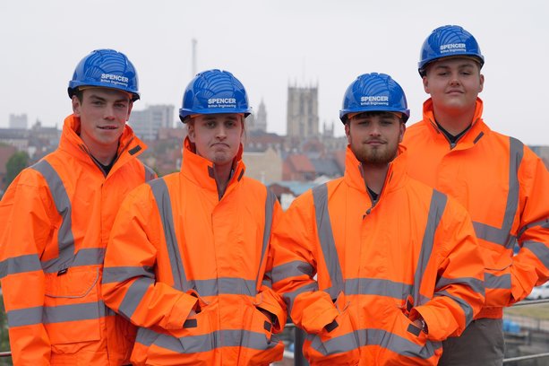 Hull-based engineering specialist expands M&E team with intake of apprentices 