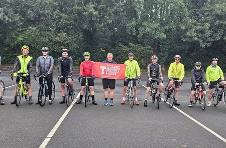 Spencer Group cyclists saddle up for Teenage Cancer Trust 