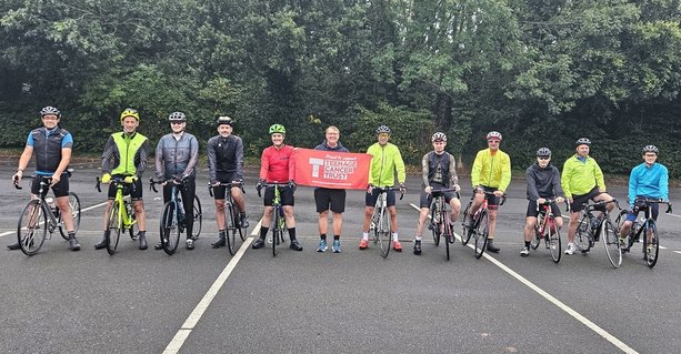 Spencer Group cyclists saddle up for Teenage Cancer Trust 