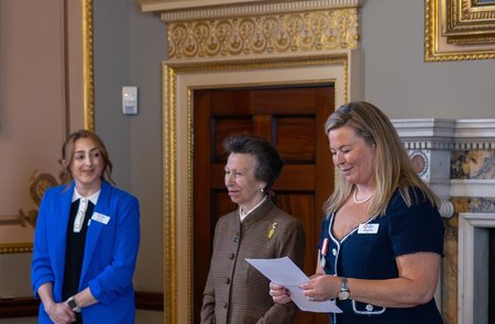 Princess Royal joins Sailors’ Children’s Society in a thank you to partners behind nationwide family support programme