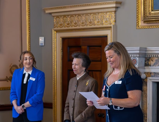 Princess Royal joins Sailors’ Children’s Society in a thank you to partners behind nationwide family support programme