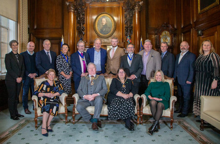 Patrons’ Lunch in the Lord Mayor’s Parlour is  special thank you to key Chamber supporters