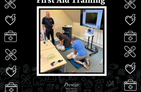 Emergency First Aid at Work Training - level 3 